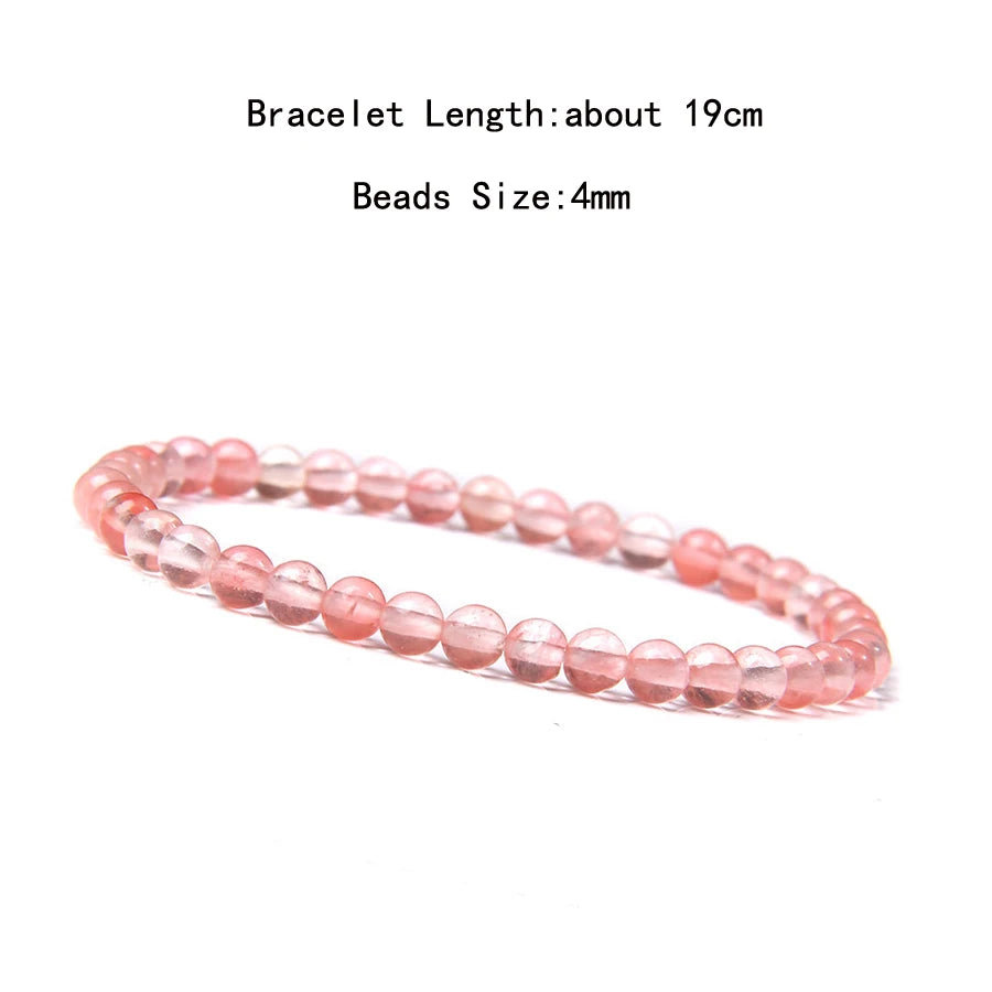 Natural Crystal Chakra Bracelet - Healing Stone Jewelry - MysticGems