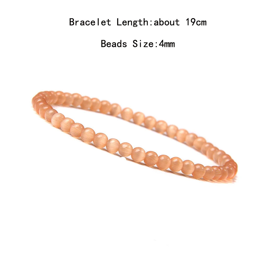 Natural Crystal Chakra Bracelet - Healing Stone Jewelry - MysticGems