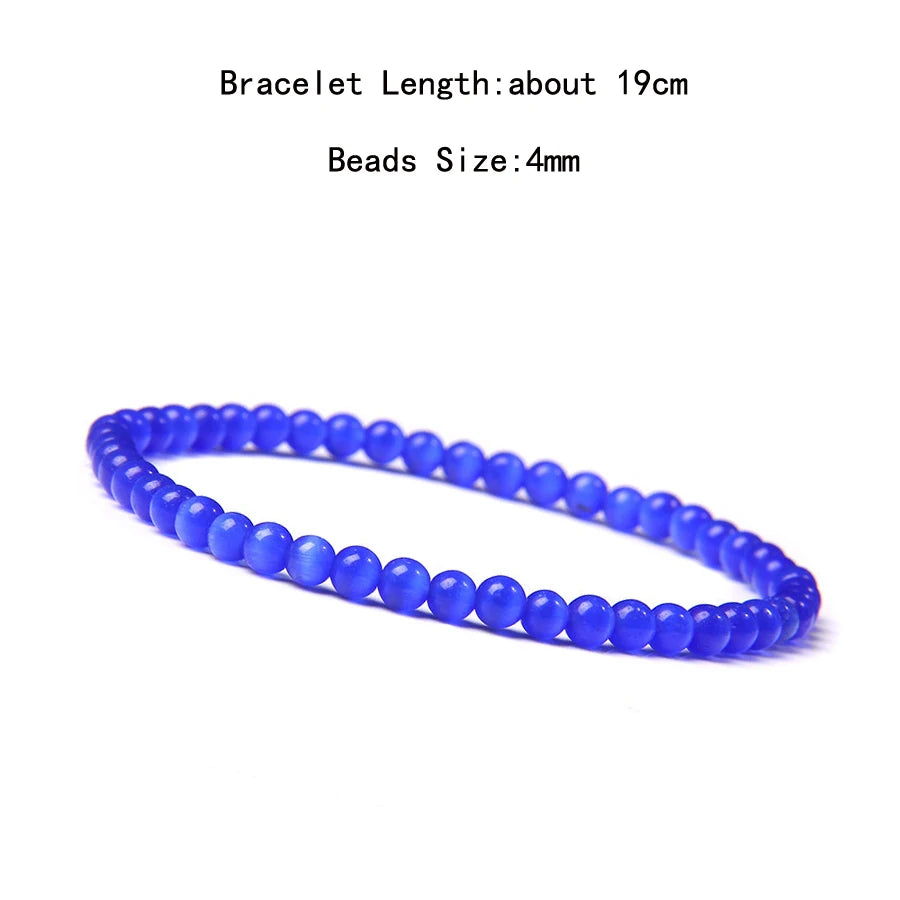 Natural Crystal Chakra Bracelet - Healing Stone Jewelry - MysticGems