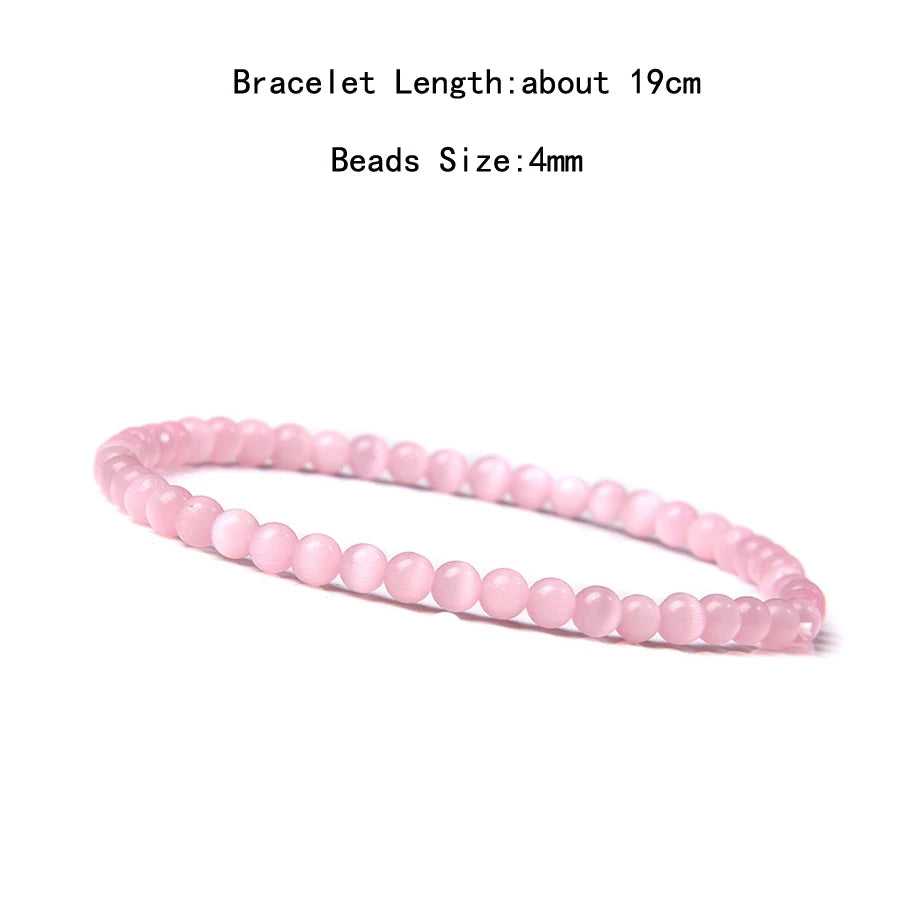 Natural Crystal Chakra Bracelet - Healing Stone Jewelry - MysticGems