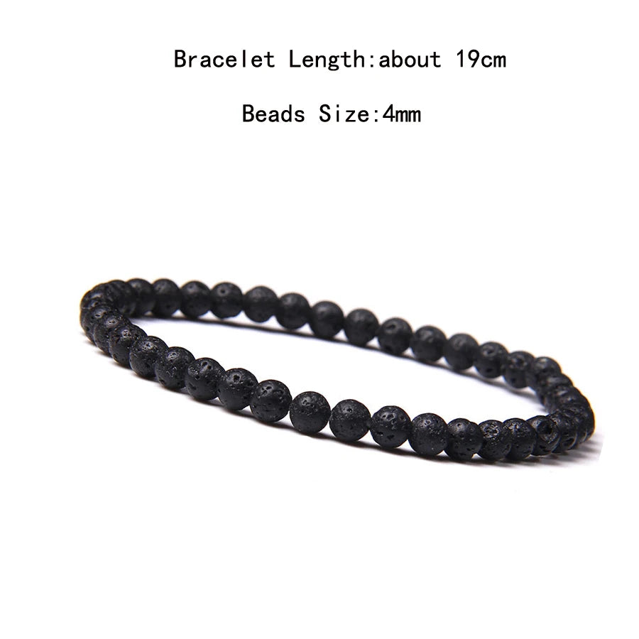 Natural Crystal Chakra Bracelet - Healing Stone Jewelry - MysticGems