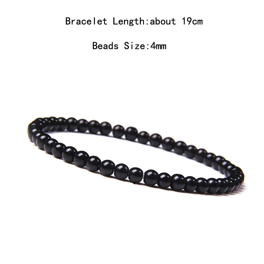 Natural Crystal Chakra Bracelet - Healing Stone Jewelry - MysticGems