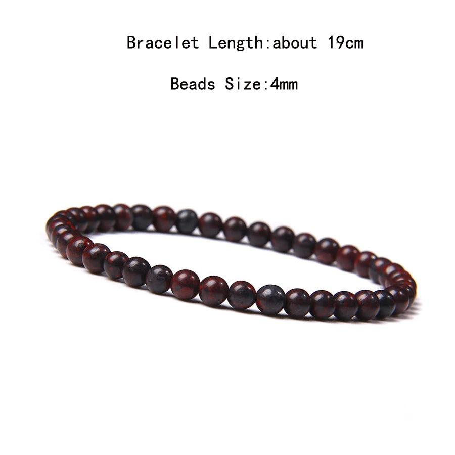 Natural Crystal Chakra Bracelet - Healing Stone Jewelry - MysticGems